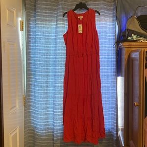 Red Maxi Dress